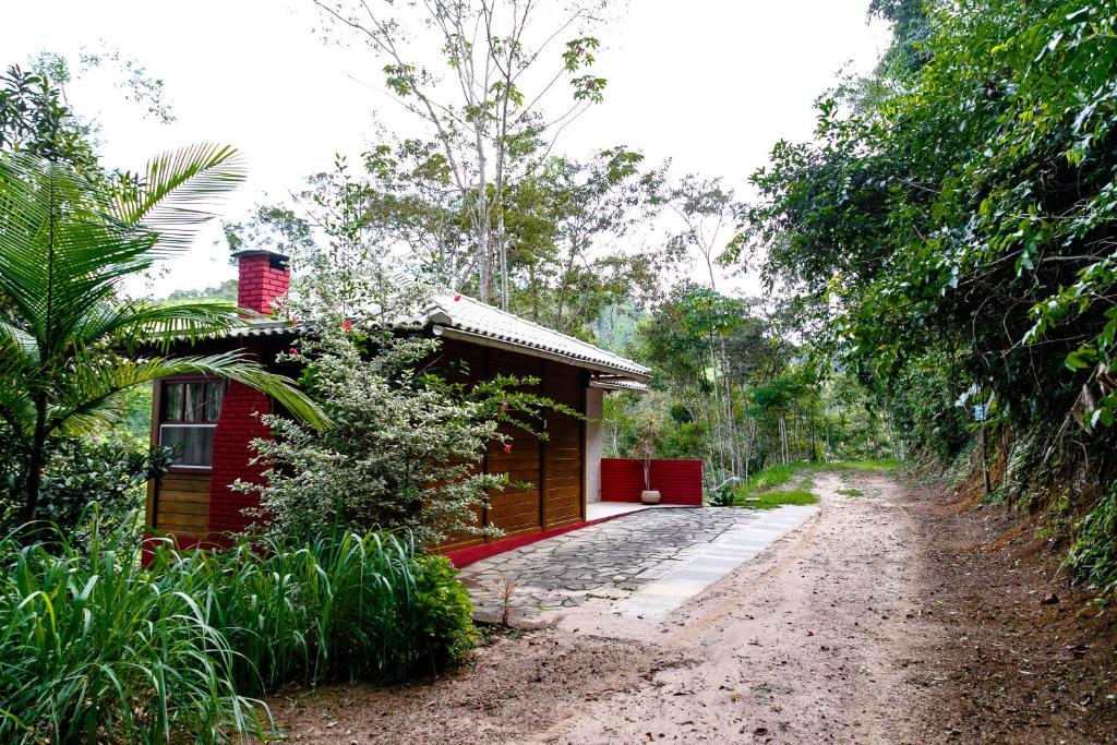 Zahrada ubytování Chez Domaine Pousada Organica