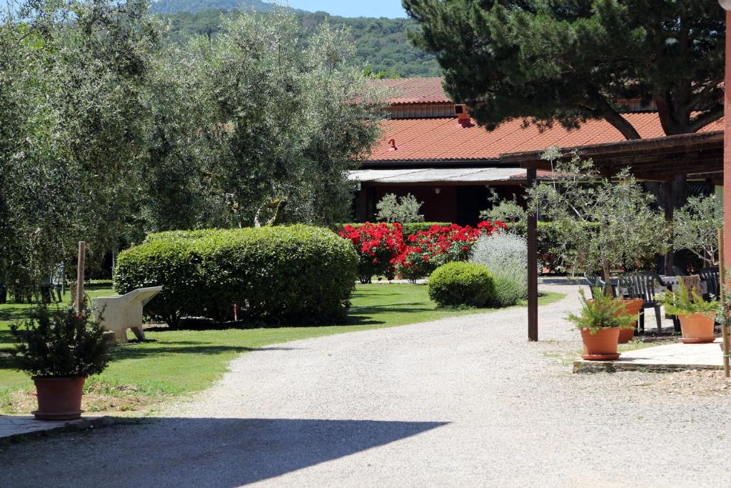 Zahrada ubytování Agriturismo Fusini