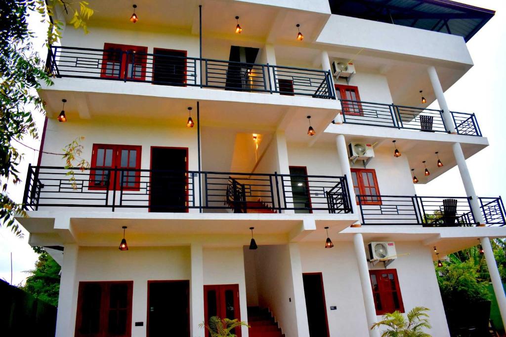 Balkón nebo terasa v ubytování Blue Sky Hotel Yala