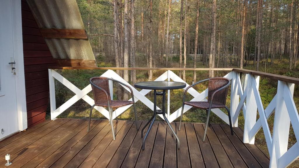 Balkón nebo terasa v ubytování Nõva Madise Guesthouse