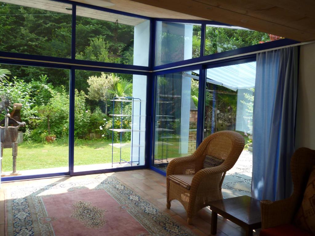 Zahrada ubytování Casa Aline