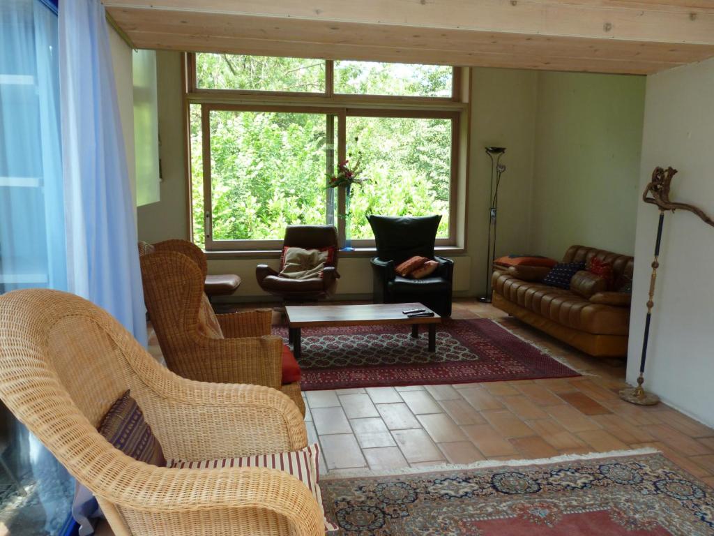 Posezení v ubytování Casa Aline