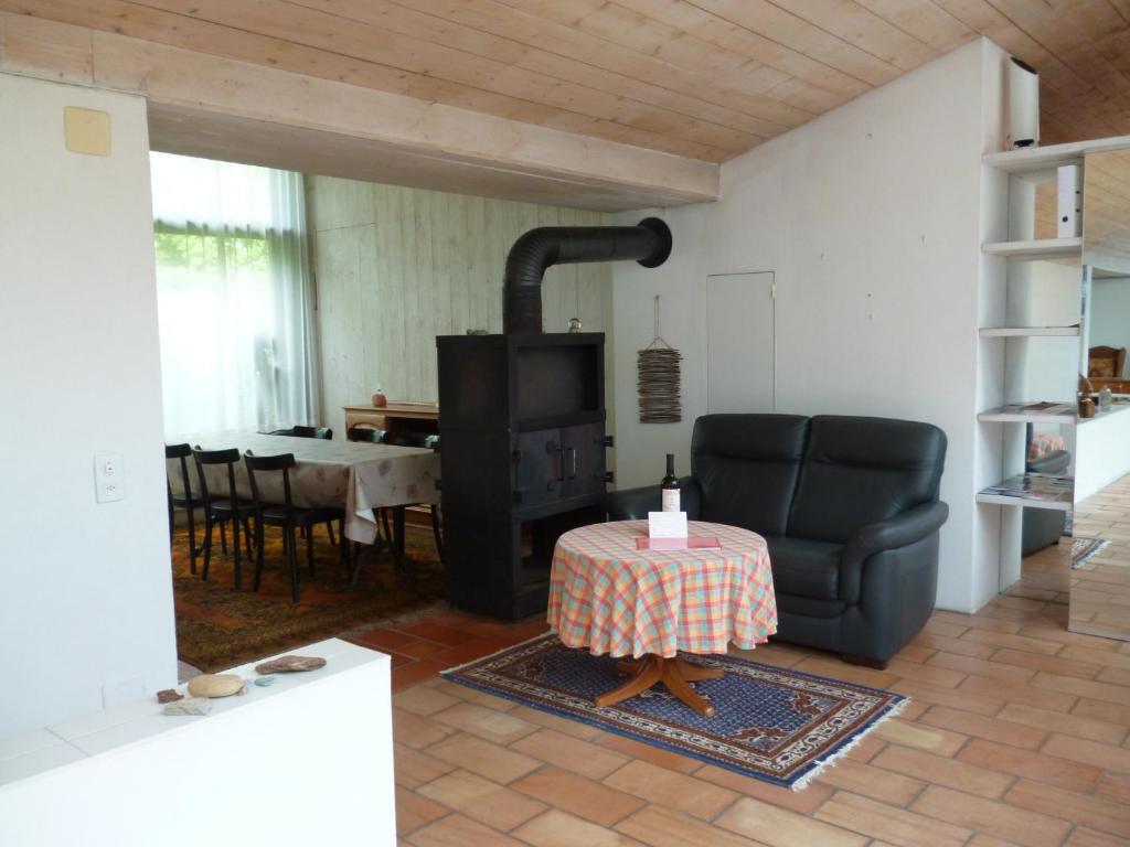 Posezení v ubytování Casa Aline