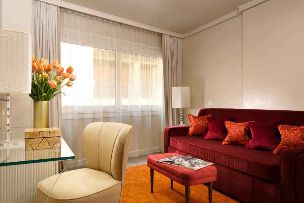 Posezení v ubytování Ponte Vecchio Suites & Spa