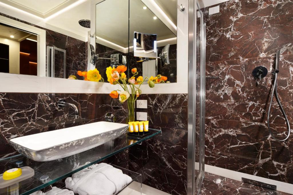 Koupelna v ubytování Ponte Vecchio Suites & Spa