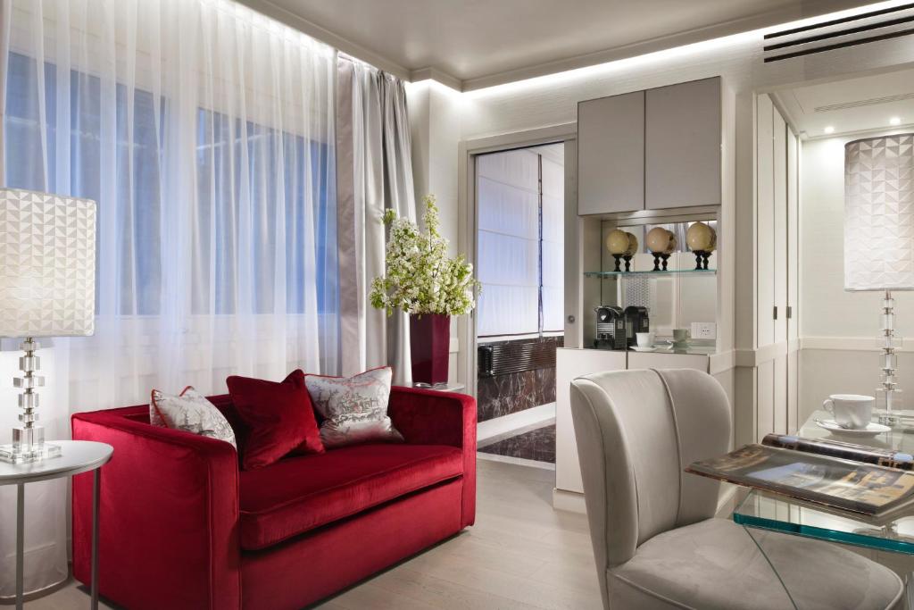 Posezení v ubytování Ponte Vecchio Suites & Spa