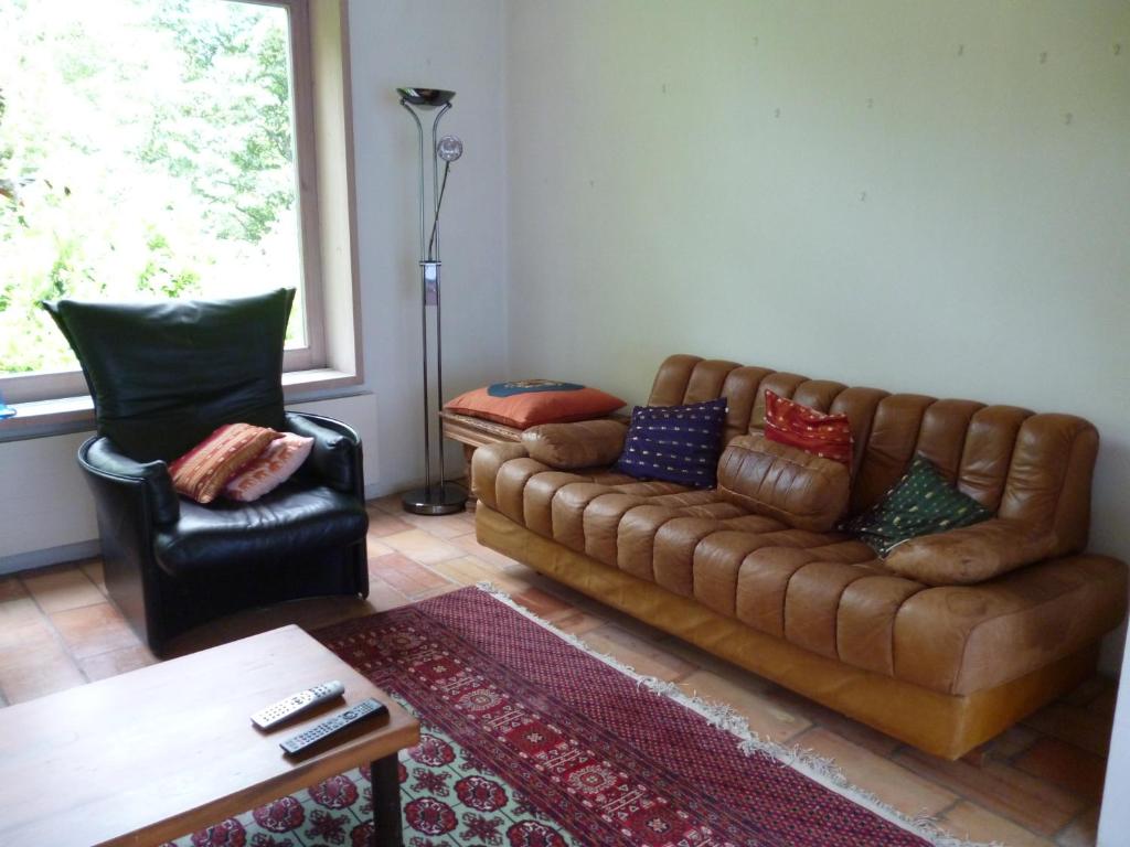 Posezení v ubytování Casa Aline