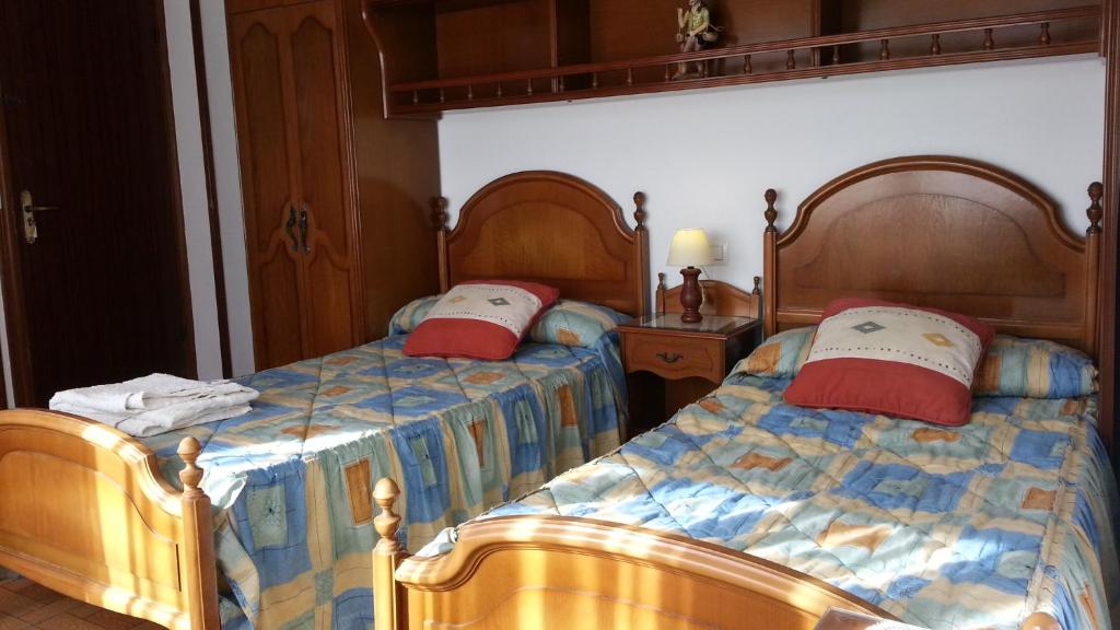 Postel nebo postele na pokoji v ubytování Pension Paulina