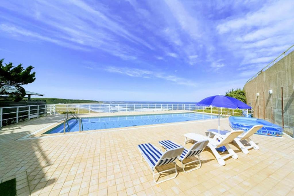 Bazén v ubytování Zekkeino Yado Inubohsaki Hotel nebo v jeho okolí