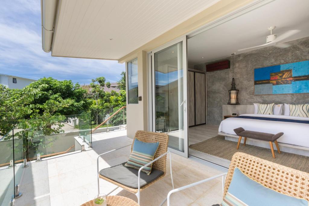 Posezení v ubytování Moonstone - Samui's Premier Private Villa