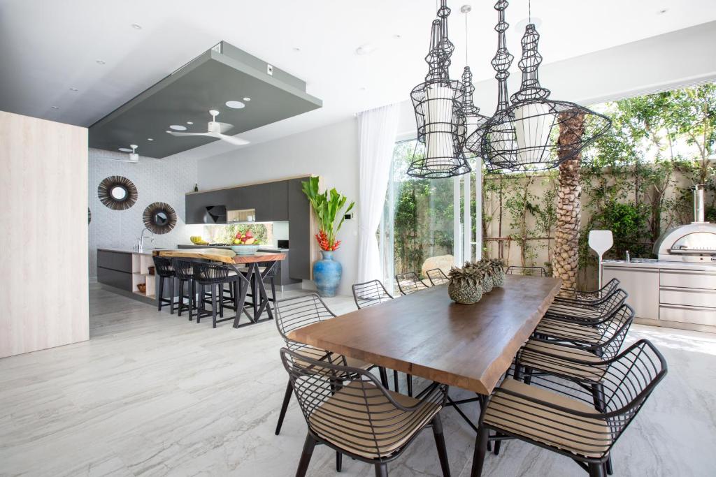 Posezení v ubytování Moonstone - Samui's Premier Private Villa