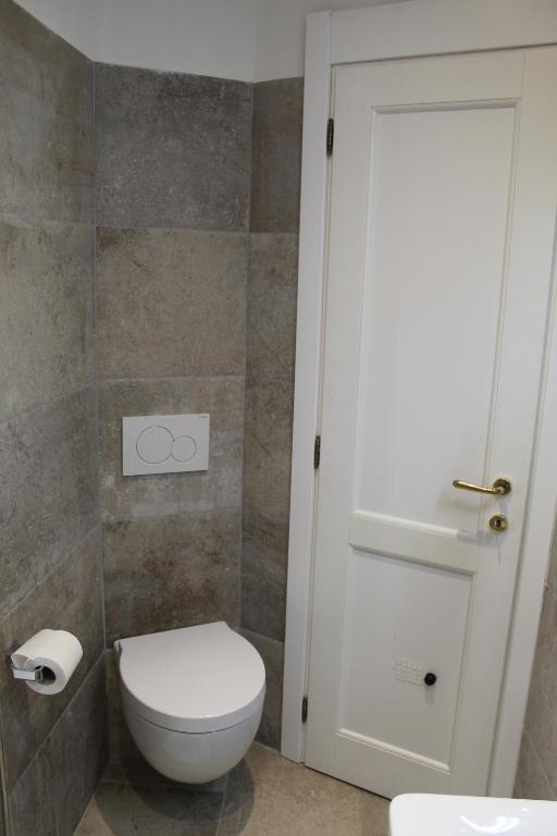 Koupelna v ubytování Rina Rooms
