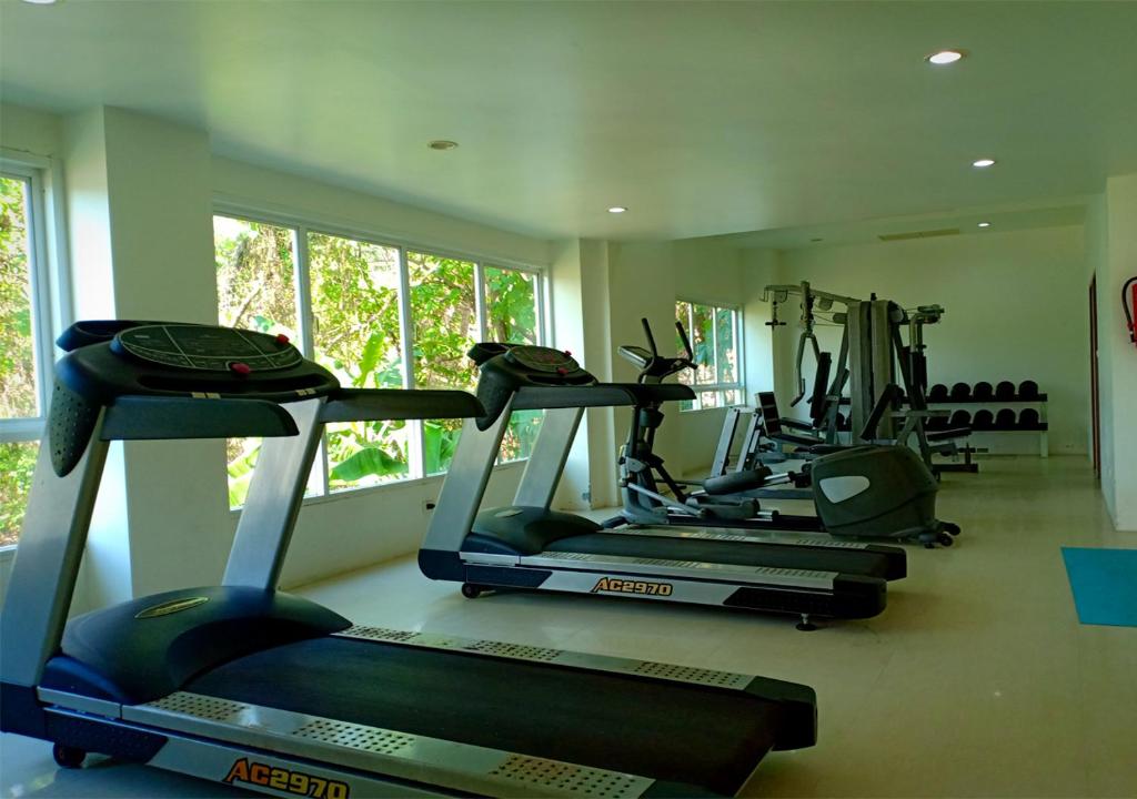 Fitness centrum a/nebo fitness zařízení v ubytování Princess Seaview Resort & Spa - SHA Plus