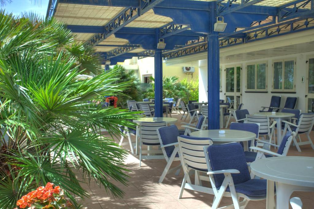 Restaurace v ubytování Hotel Blues