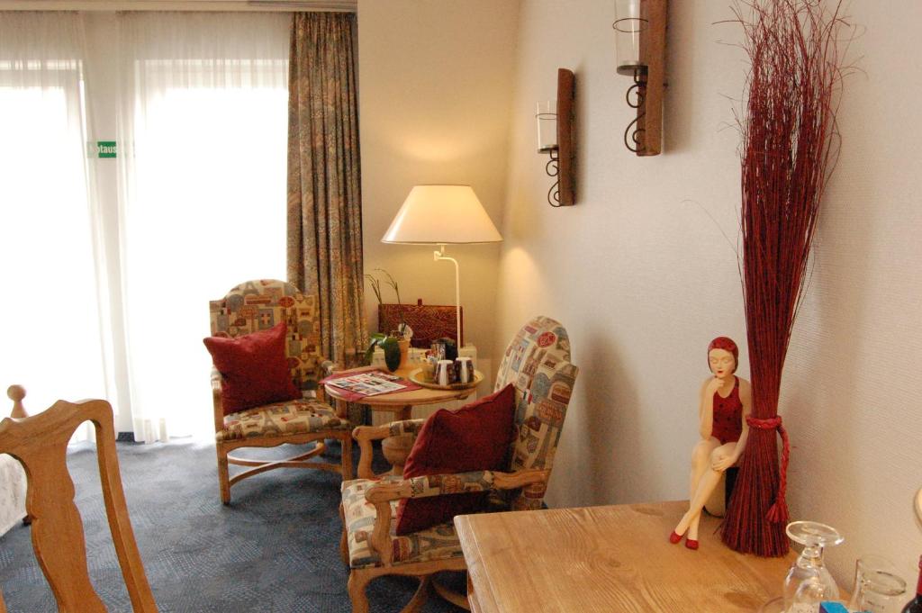 Posezení v ubytování Hotel Lessing