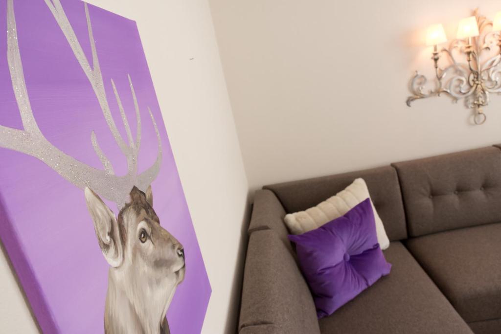 Posezení v ubytování Hotel Arabell