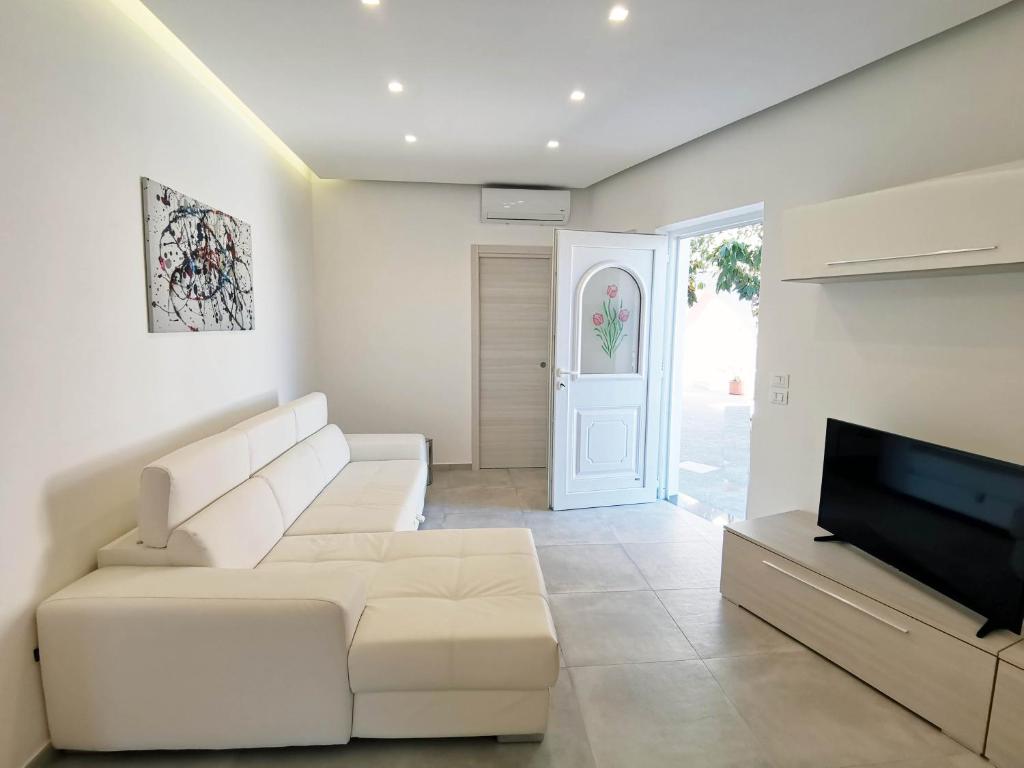 Posezení v ubytování Casa Yucca