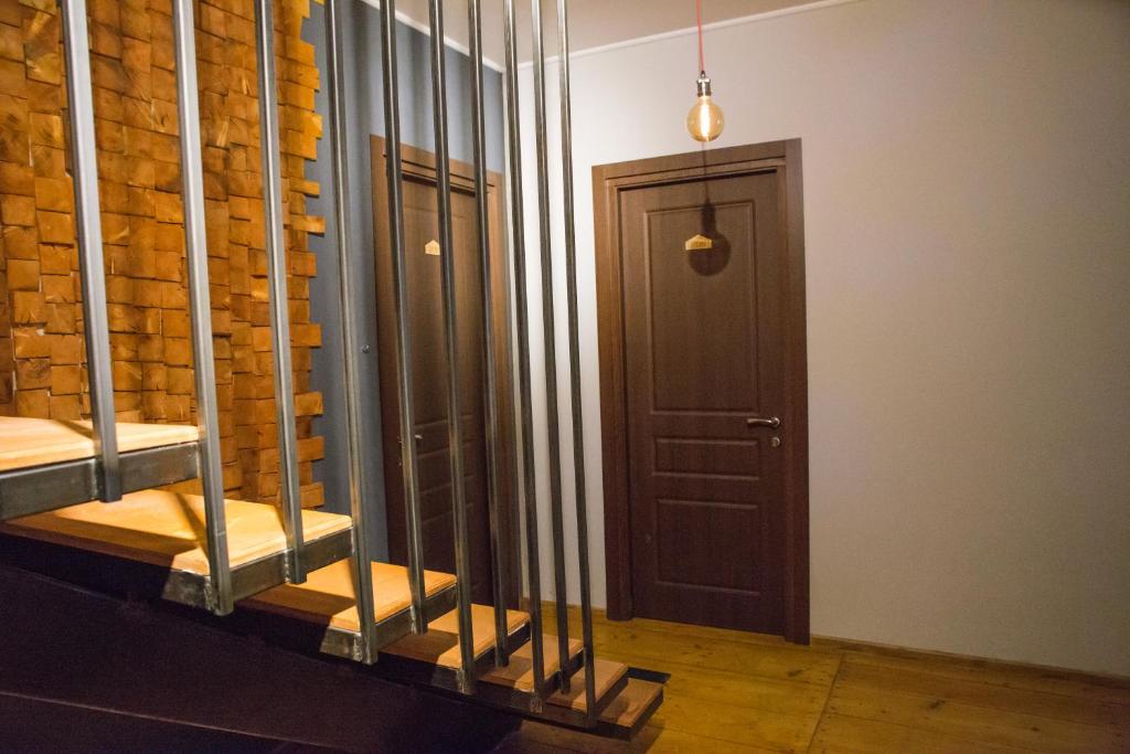 Vannituba majutusasutuses Chemodann Kazbegi
