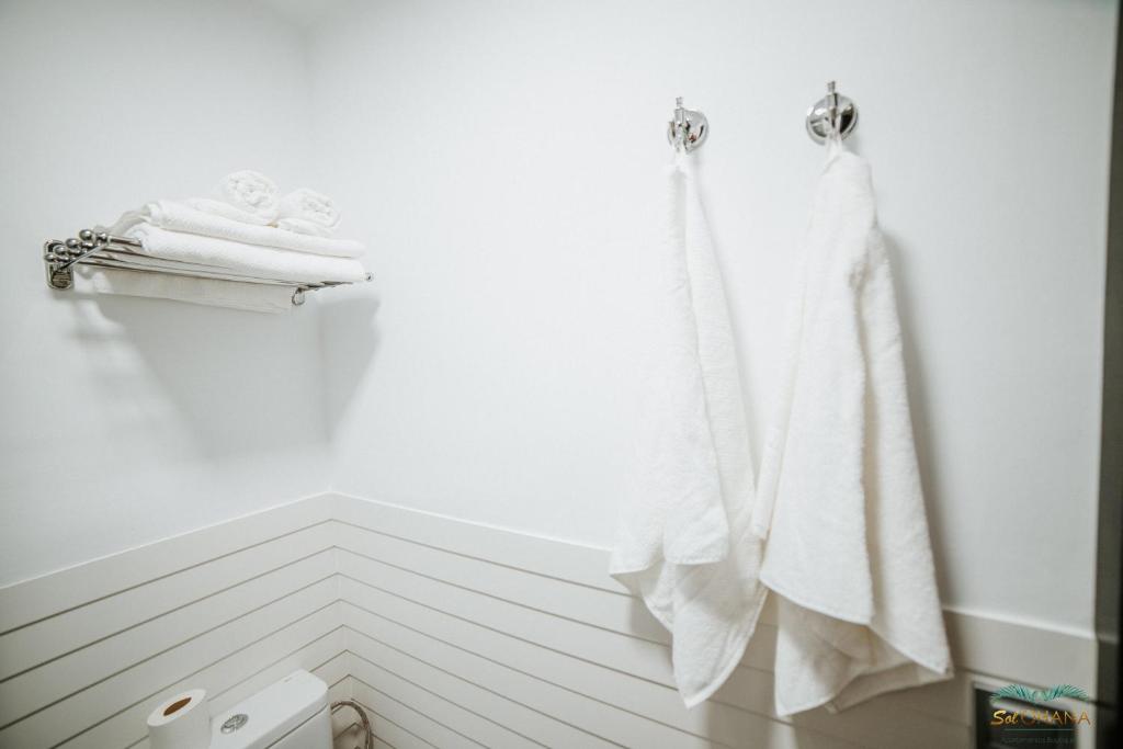 Kúpeľňa v ubytovaní Sol Ohana Apartamento Boutique