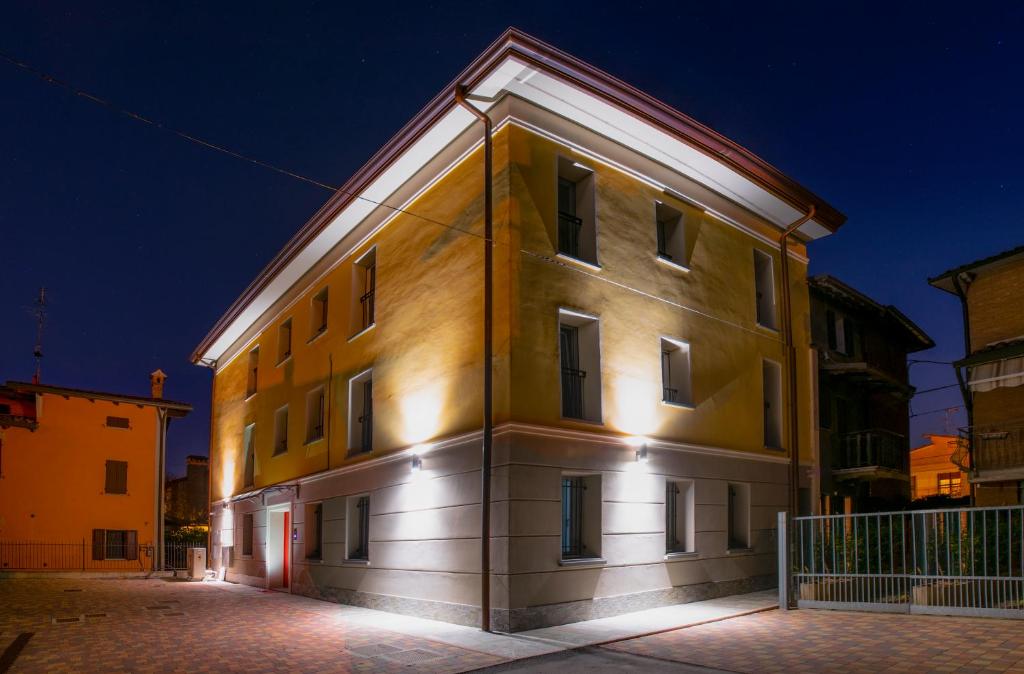 Budova, v ktorej sa ubytovanie bed & breakfast nachádza