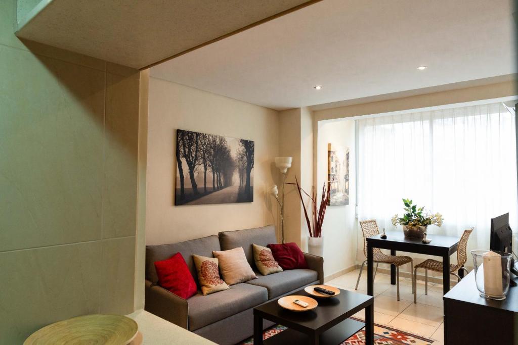 Posezení v ubytování Apartamentos Duque
