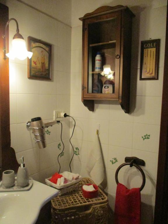 Kúpeľňa v ubytovaní La casetta nel cortile