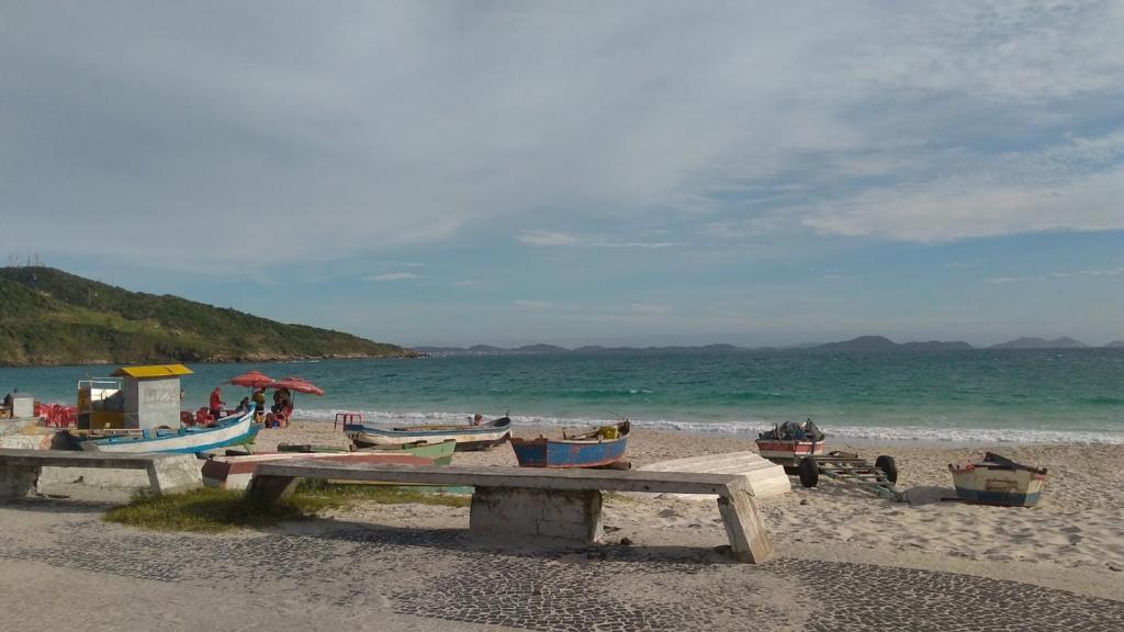  Pé na areia na Prainha (1 suíte) e 2 vagas de garagem