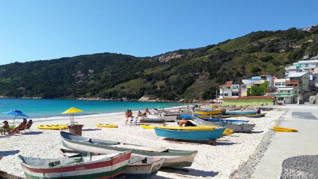  Pé na areia na Prainha (1 suíte) e 2 vagas de garagem