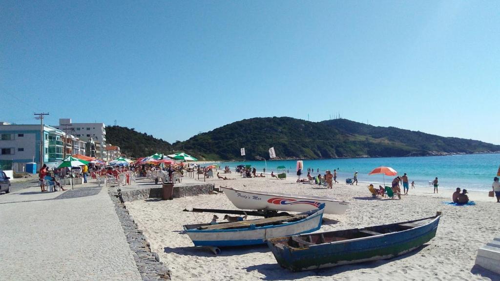  Pé na areia na Prainha (1 suíte) e 2 vagas de garagem