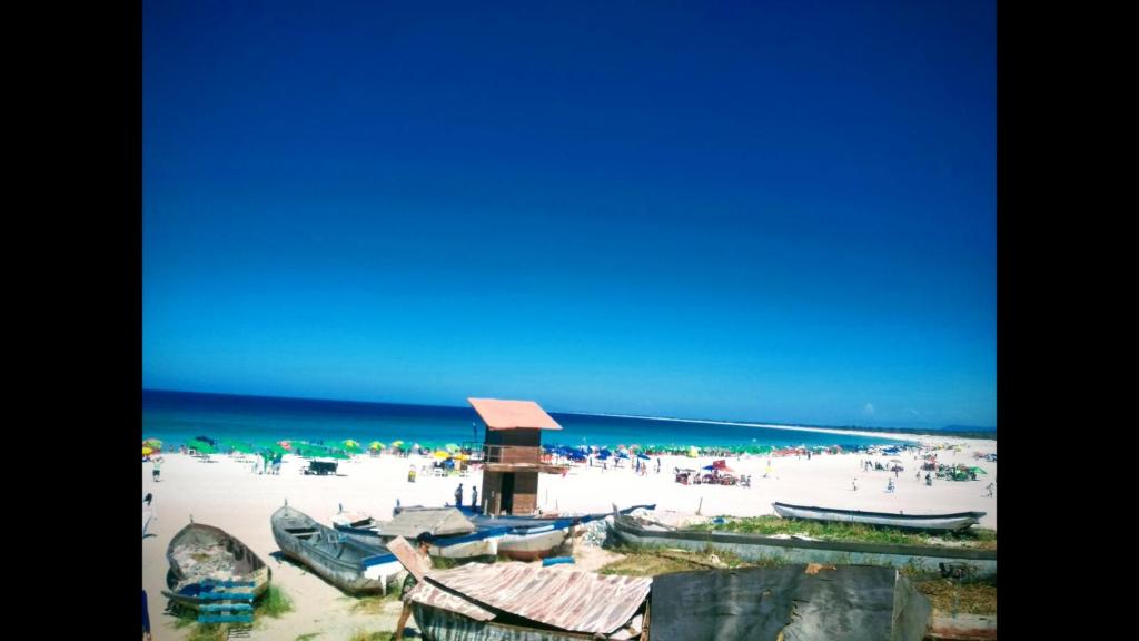  Pé na areia na Prainha (1 suíte) e 2 vagas de garagem