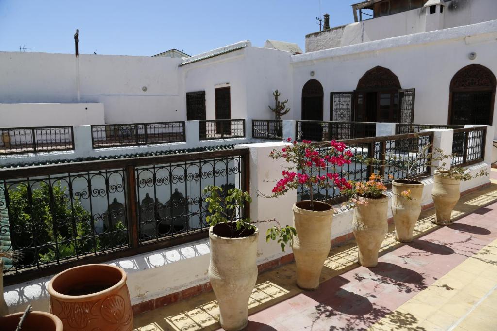Balkón nebo terasa v ubytování Riad Le Sucrier de Fès