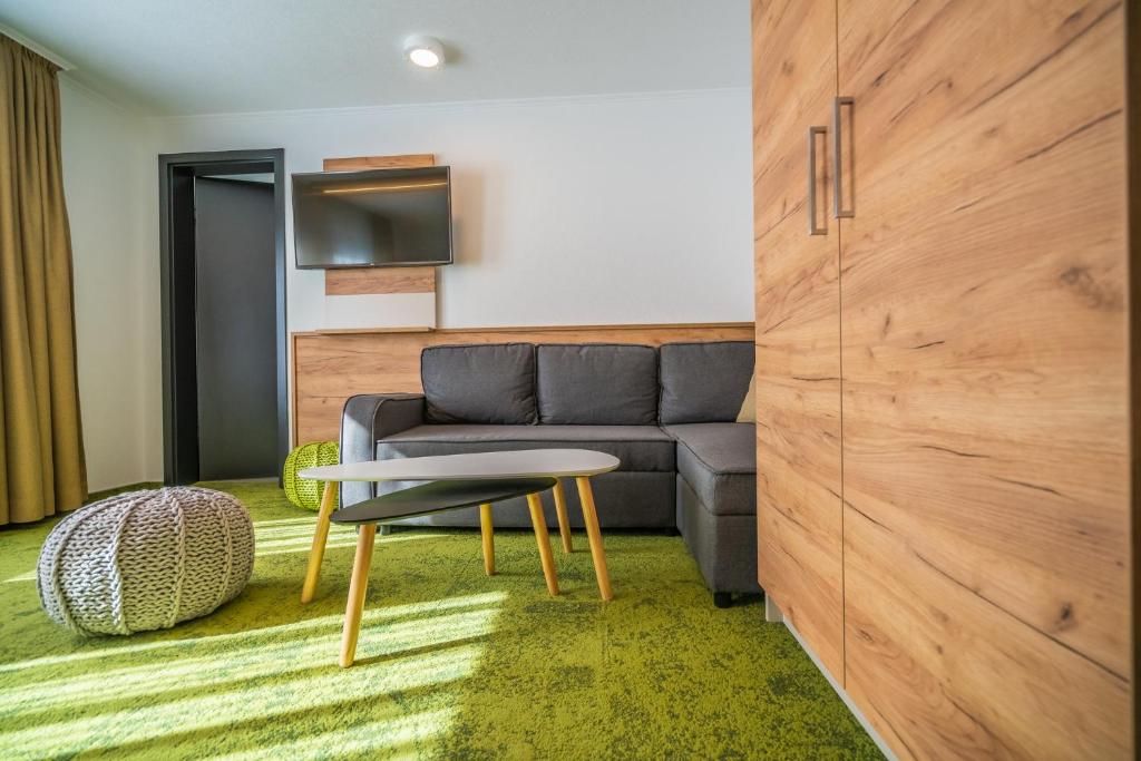 Posezení v ubytování Hotel-Pension Treppengasse Nr 6