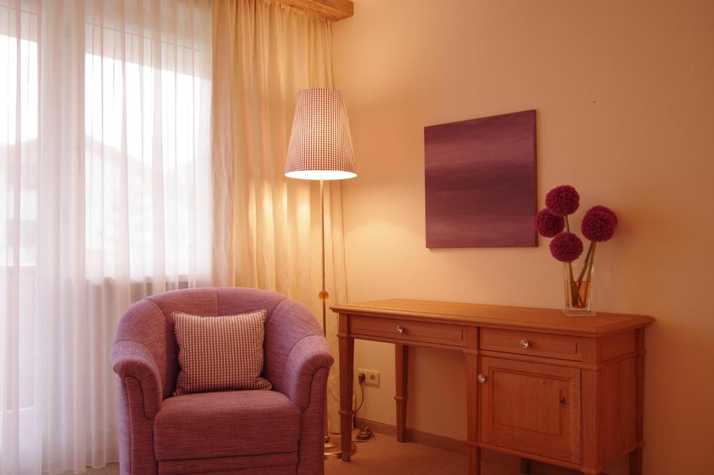Posezení v ubytování Hotel Arabell