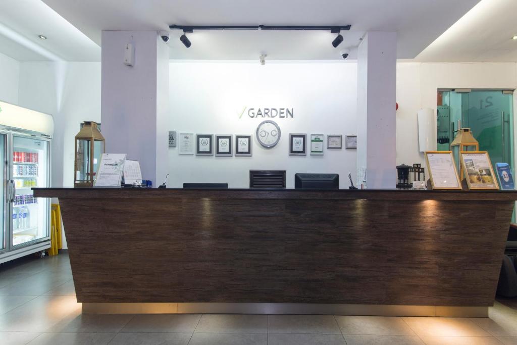 Vstupní hala nebo recepce v ubytování V Garden Hotel