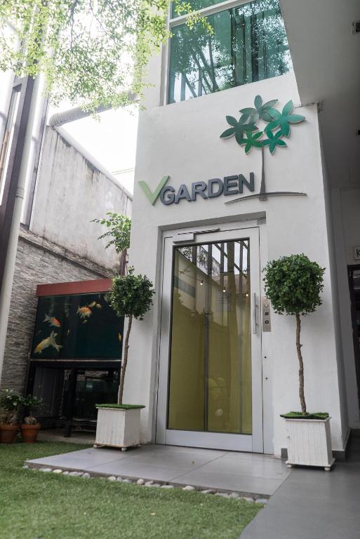 Zahrada ubytování V Garden Hotel