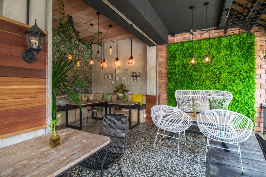 Posezení v ubytování Gemini Star Hotel