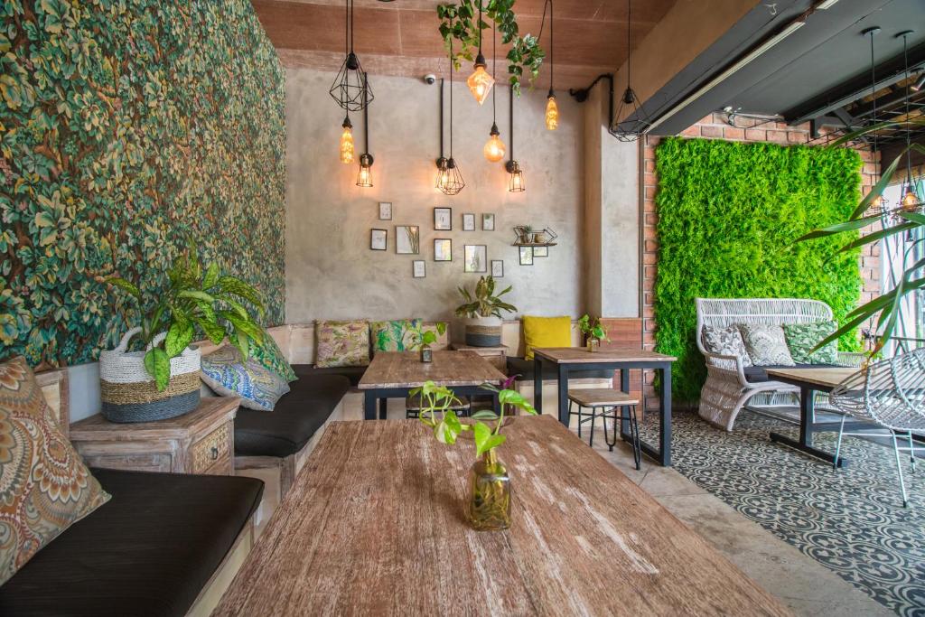 Posezení v ubytování Gemini Star Hotel
