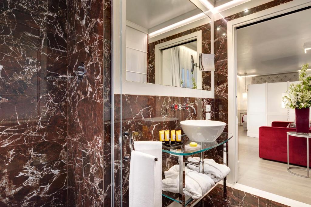 Koupelna v ubytování Ponte Vecchio Suites & Spa
