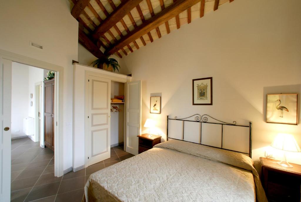 Posteľ alebo postele v izbe v ubytovaní Residence Erice Pietre Antiche