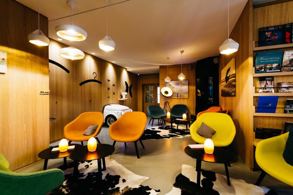 Posezení v ubytování Boutique Hotel 'Hof ter Duinen'