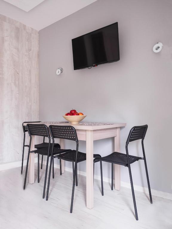 TV a/nebo společenská místnost v ubytování Parkova Apartamenty
