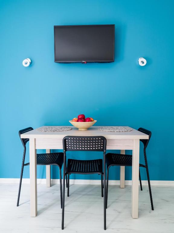 TV a/nebo společenská místnost v ubytování Parkova Apartamenty