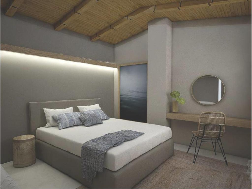 Posteľ alebo postele v izbe v ubytovaní Avres Apartments