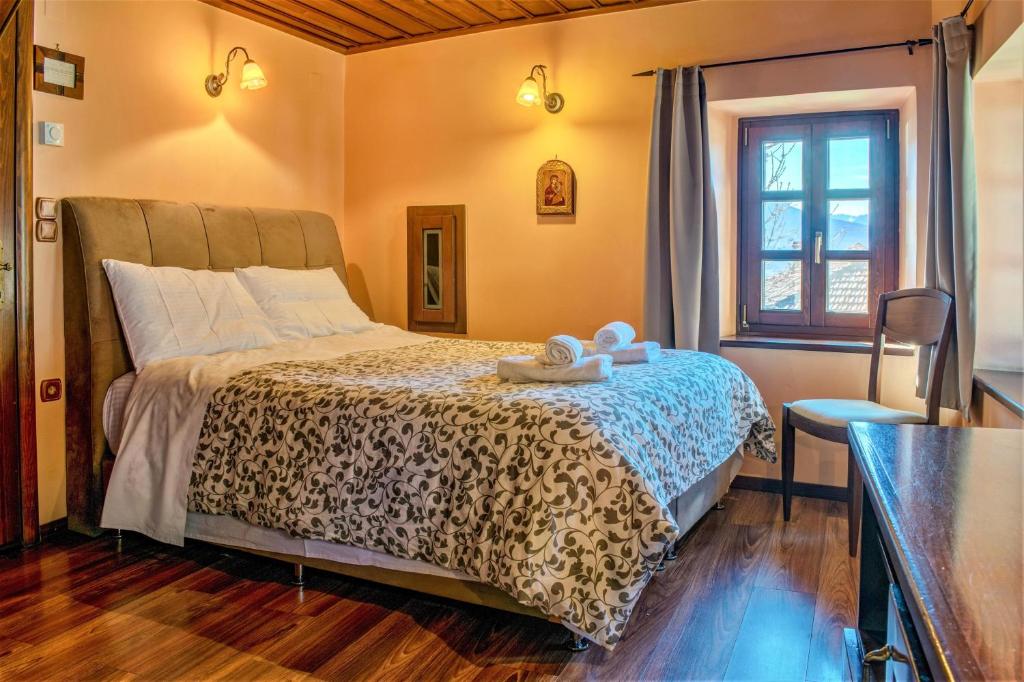 Posteľ alebo postele v izbe v ubytovaní Petrino Guesthouse