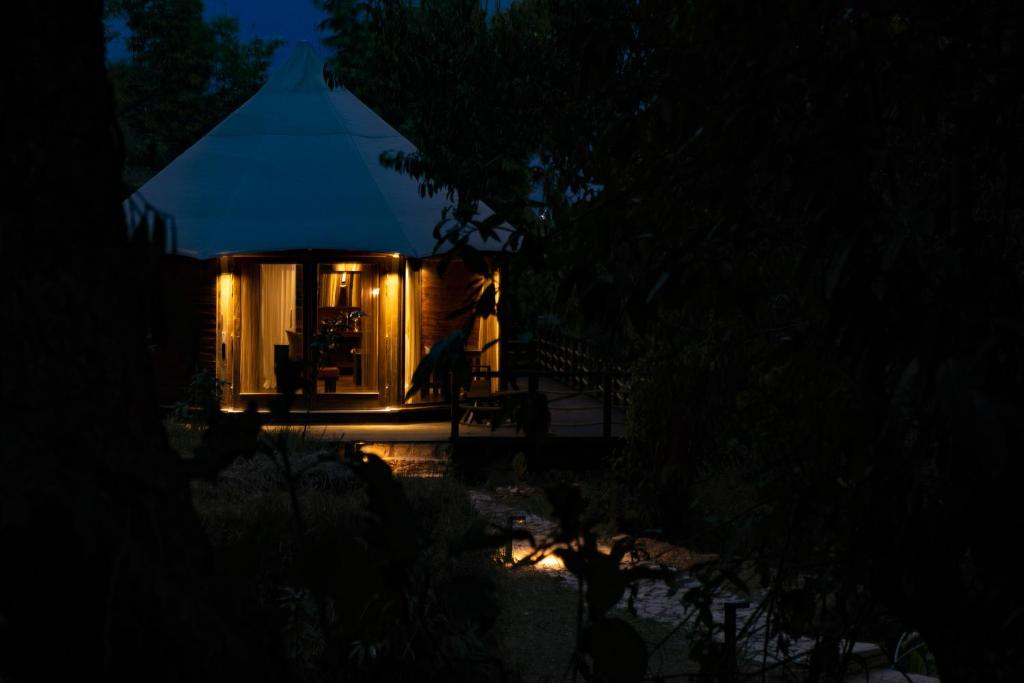 Edifici on està situat la tenda de luxe