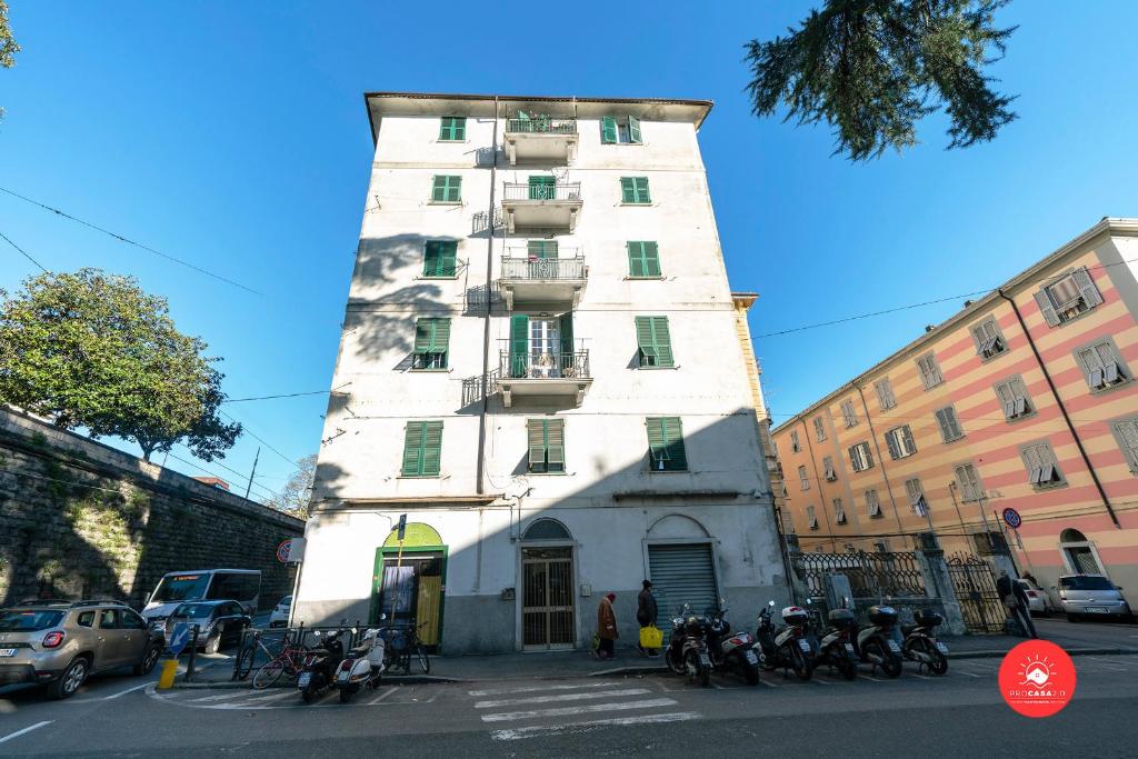 Budova, v ktorej sa apartmán nachádza