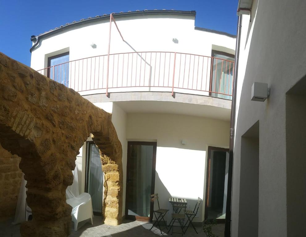 Balkón nebo terasa v ubytování Cortile Baronello
