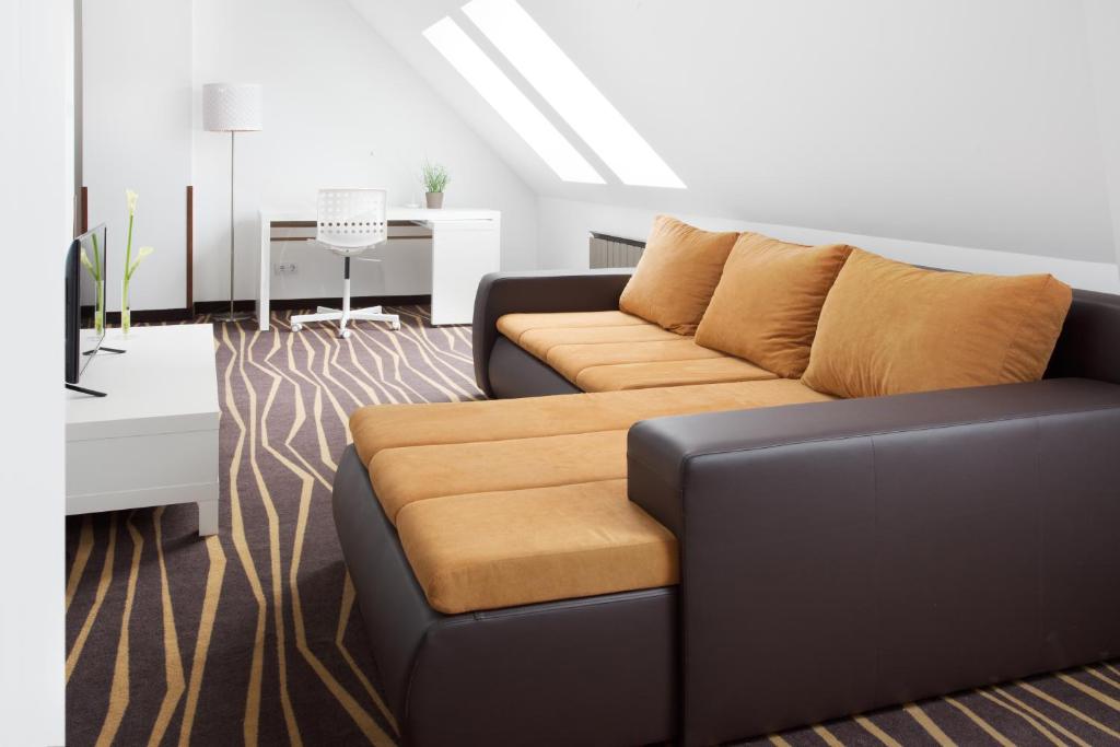 Posezení v ubytování Rubin Wellness & Conference Hotel