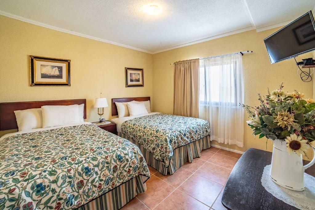 Postel nebo postele na pokoji v ubytování Aparthotel Serena Dream