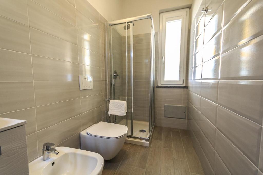 Kúpeľňa v ubytovaní Appartamento a 5 minuti dal mare